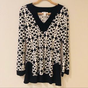 White House Tunic Beautiful Size Small